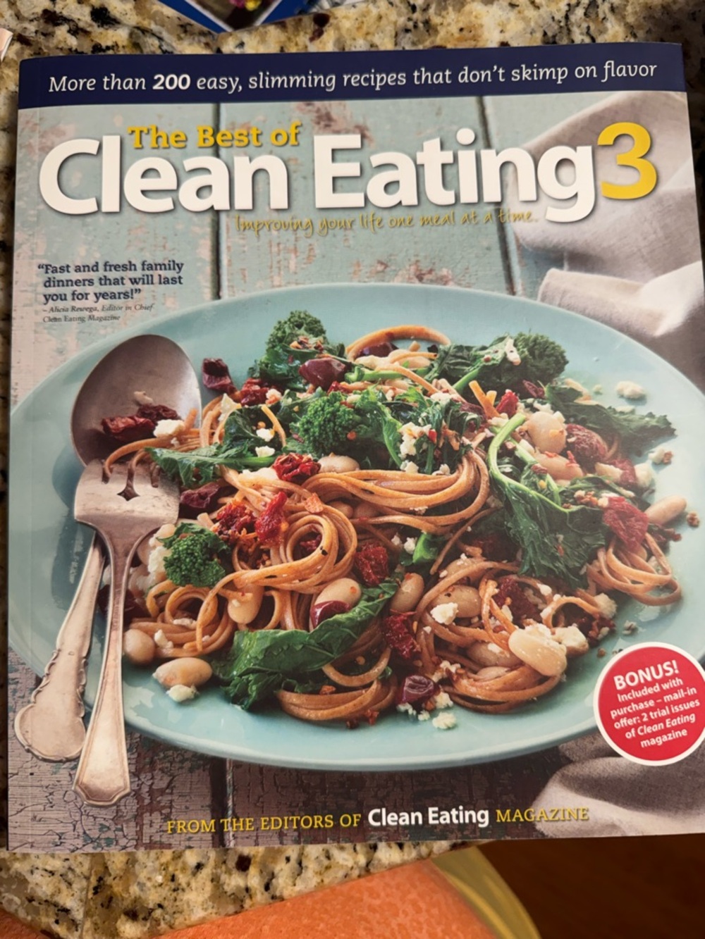 Clean Eating 3 Cookbook - Picture 1 of 2